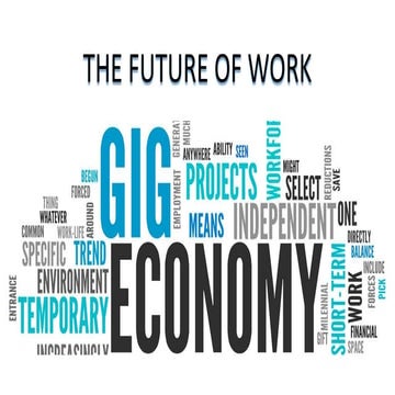 The Future of Work & The GIG Economy - Rural