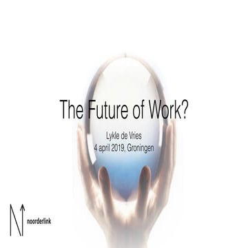 The future of work? hanzehogeschool 2019 04-04