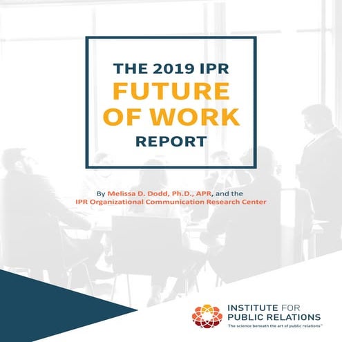 The 2019 IPR Future of Work Study