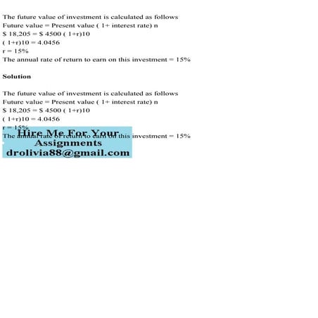 The future value of investment is calculated as followsFuture valu.pdf