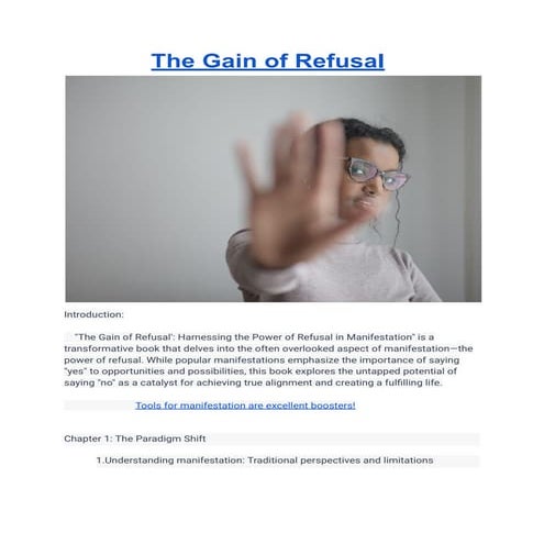 The art of saying no How To Stand Your Ground, Reclaim Your Time And ...