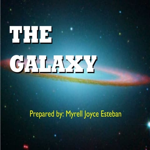 The Galaxy by Myrell Esteban (I Made)