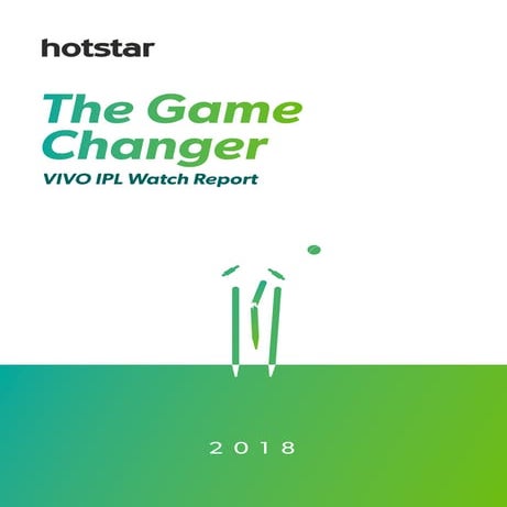 IPL watch report _ 2018 | Vivo | Hotstar