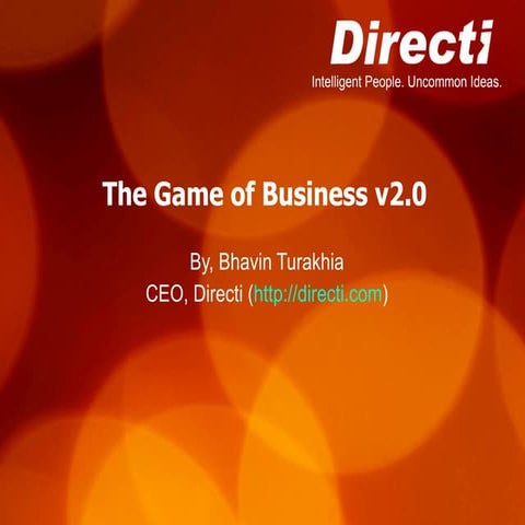 The Game of Business v2.0 | PPT