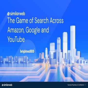The game of search across Amazon, Google and YouTube