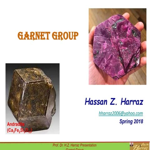 The garnet group
