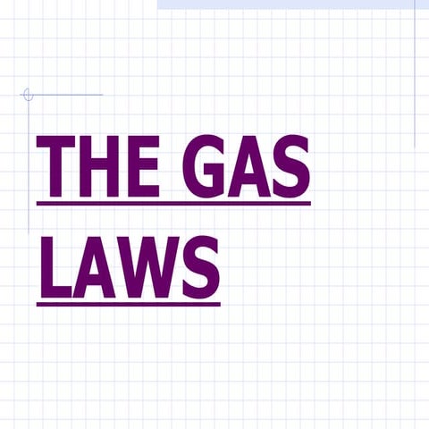 The gas laws complete