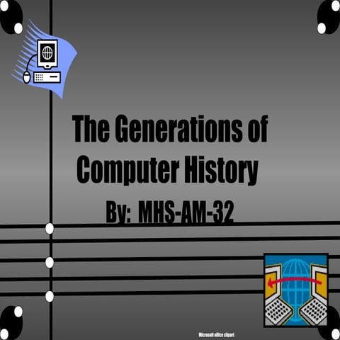 The generations of computer history