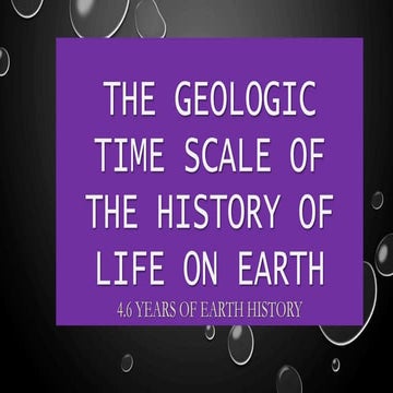 THE GEOLOGIC TIME SCALE OF THE HISTORY OF.pptx