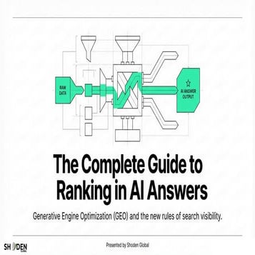 The Complete Guide to Ranking in AI Answers: Generative Engine ...