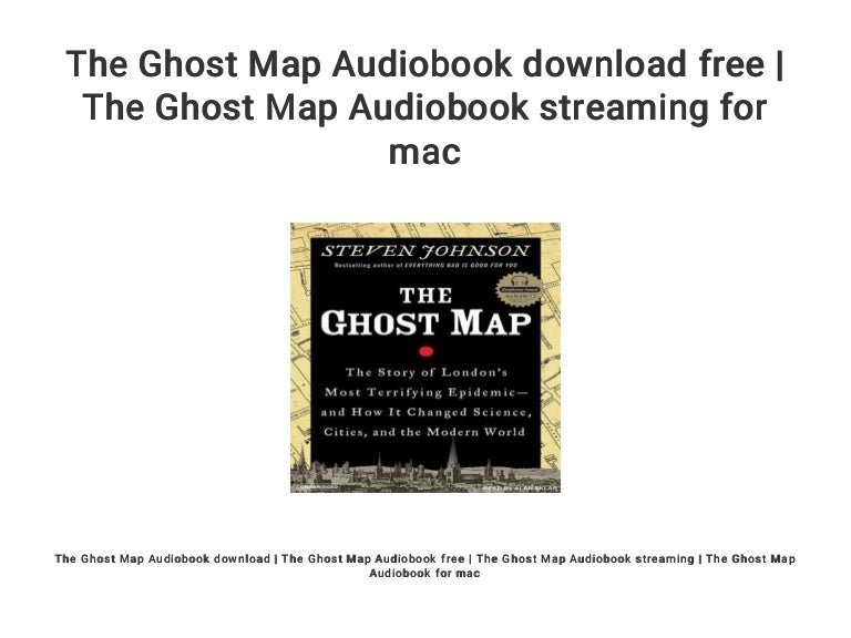 ghost map book ghost map book