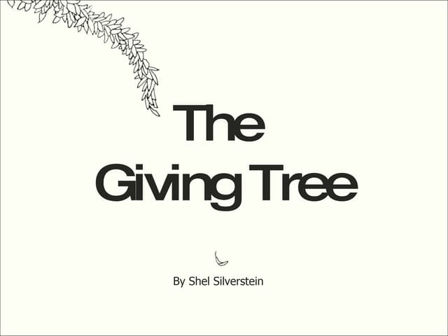The giving tree