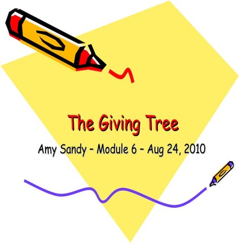 The giving tree | PPT