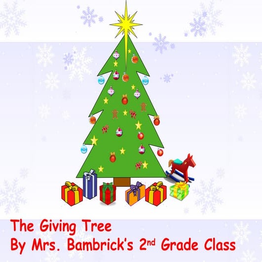 THE GIVING TREE - OUR HOLIDAY WISHES