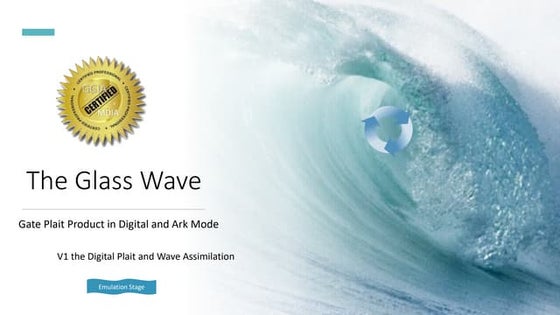 The Glass Wave: V1 Digital Plait 