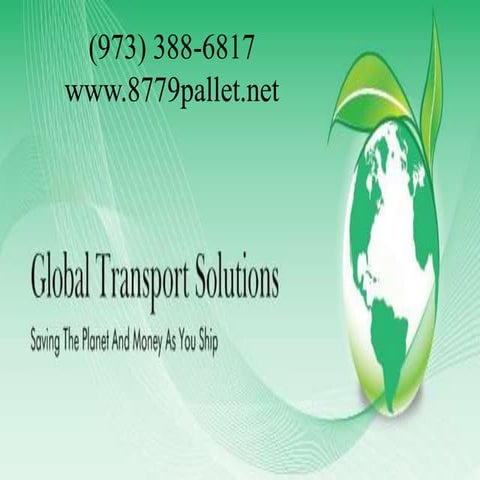 The global transportation pallet