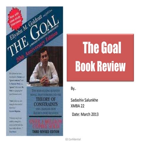The GOAL - Book Review