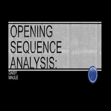 The godfather opening sequence analysis