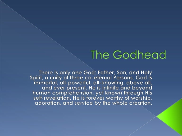 The GodHead