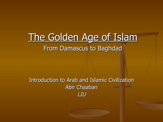 The Golden Age of Islam | PDF