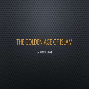 The golden age of islam
