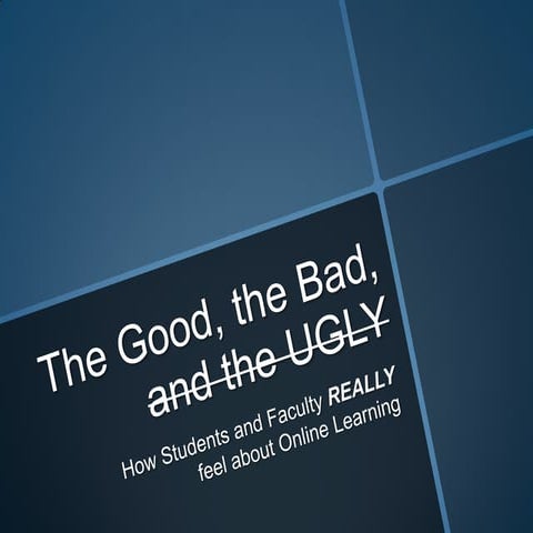 The good and the bad