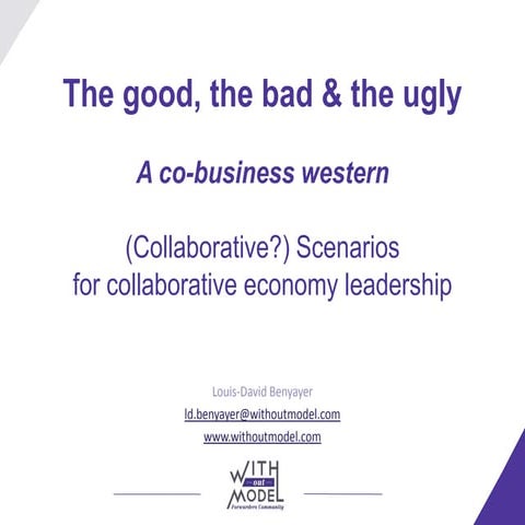 The good bad and ugly collaborative western