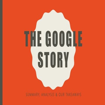 The google story