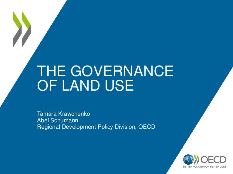The governance of land use