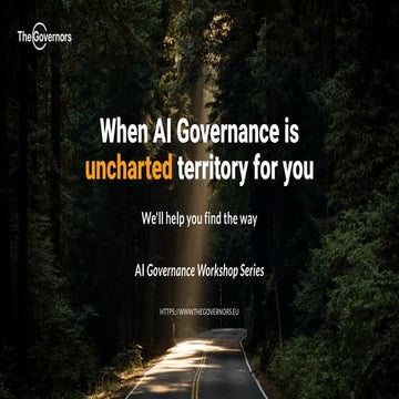 The Governors - Workshop Series - April 2025