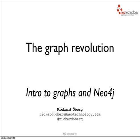 Thegraphrevolution