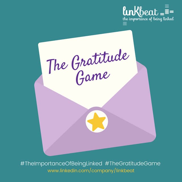 The Gratitude Game - Linkbeat