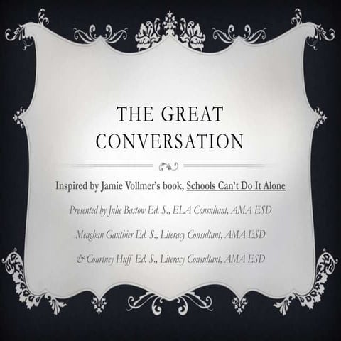The Great Conversation