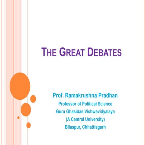 The Great Debates.ppt