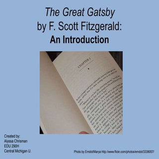 The Great Gatsby Powerpoint