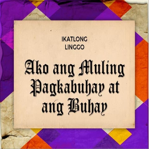 THE GREAT I AM 03 - I AM THE RESURRECTION AND THE LIFE - PTR. ALVIN GUTIERREZ...