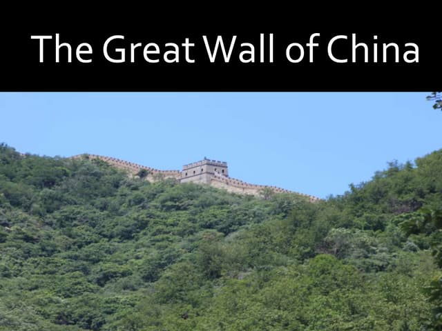 The great wall of china