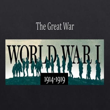 The Great War | PPTX