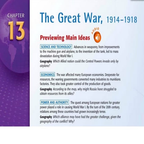 The Great War | PPT