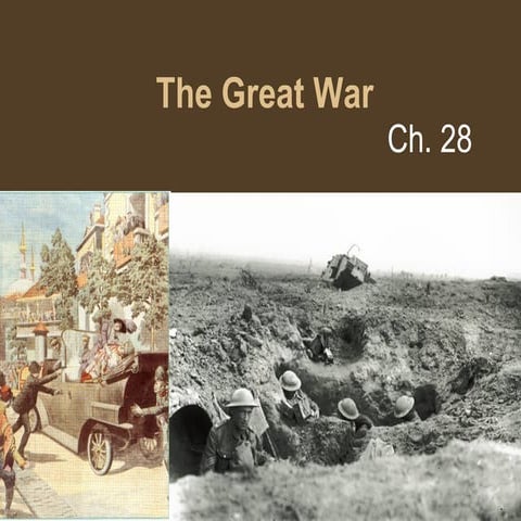 The great war | PPT