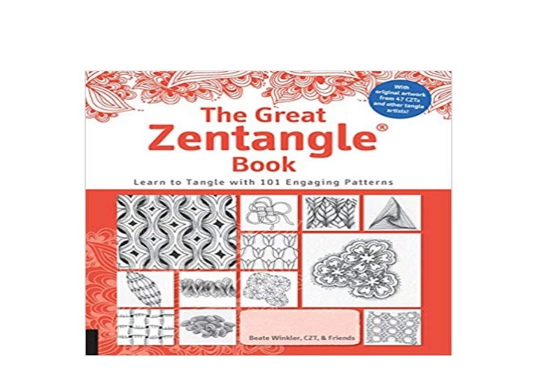 [download]_p.d.f))^ The Great Zentangle Book Learn to Tangle with 1…