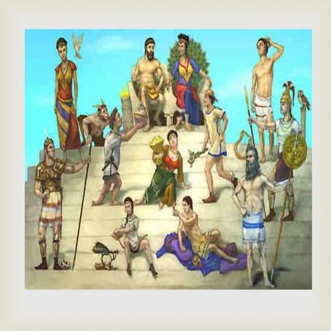 The greek gods and goddesses
