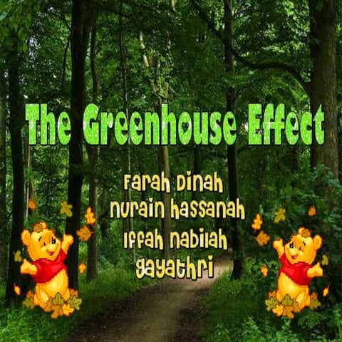 The Greenhouse Effect