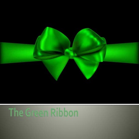 The green ribbon