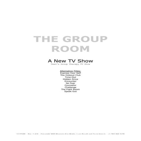 The Group Room :: TV Show Pilot :: by FSM 2008