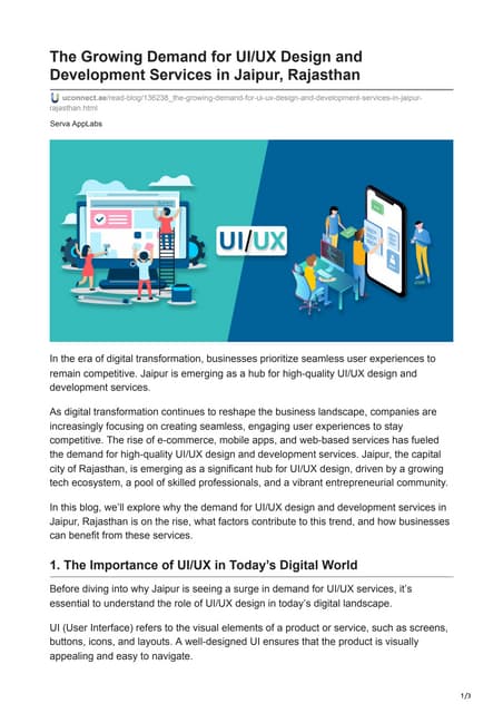 UI/UX Design Salary and Scope in Tamilnadu | PDF