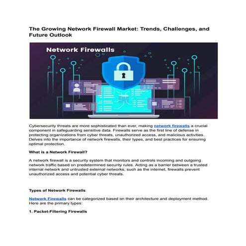 The Growing Network Firewall Market_ Trends, Challenges, and Future Outlook.pdf
