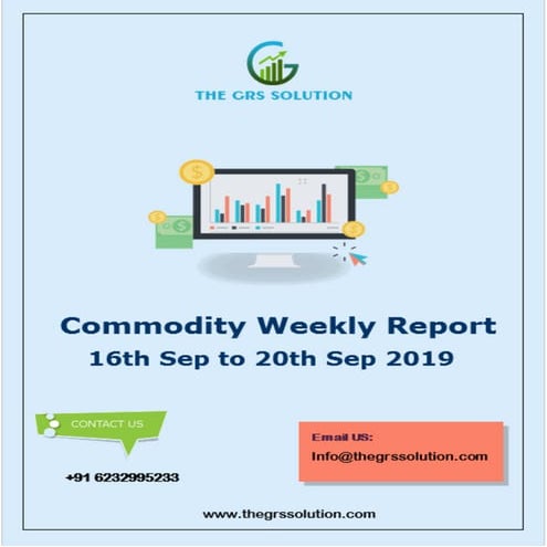 The Grs Solution Weekly Commodity Report 16 September 2019
