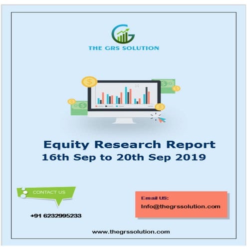 The grs solution weekly equity report 16 september 2019