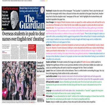 Media Presentation On The Guardian Ppt45 Ppt